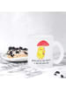 Mr. & Mrs. Panda Trinkglas Küken Fliegenpilz mit Spruch in Transparent