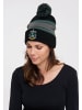 Logoshirt Bommelmütze Harry Potter - Slytherin in schwarz-grau