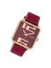Oozoo Analog-Armbanduhr Oozoo Timepieces weinrot mittel (ca. 35mm)