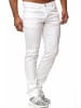 Tazzio Jeans "16533" - Slim Fit - in Weiß