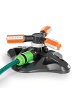 EASYmaxx Gartensprinkler rotierend 2er-Set schwarz/orange Schwarz