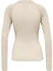 Hummel Hummel T-Shirt Hmlclea Yoga Damen Dehnbarem Atmungsaktiv Schnelltrocknend Nahtlosen in CHATEAU GRAY