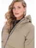 DreiMaster Women Coat in stone grey