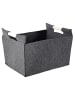 kobolo Kaminholzkorb LOGCARRYALL33 in Grau