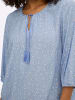 sheego Tunika in bleu-ecru-bedruckt