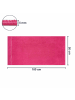 WohnDirect Weiches Handtuch JASMINA in Pink