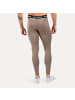 SMILODOX Kompressionshose Xion in Taupe