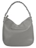 Samantha Look Handtasche echt Leder in grau