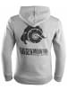 GUGGEN MOUNTAIN Hoodie Uni in Hellgrau