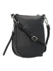 FREDs BRUDER Bestie Mini Bag Umhängetasche Leder 15.5 cm mit Dehnfalte in black