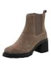 Tamaris WIDE FIT Chelsea Boot in MUSHROOM SUEDE