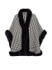 Usha Women Poncho in Wollweiss