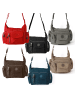 Bag Street Schultertasche Nylon schwarz ca. 30cm