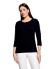 Betty Barclay Basic Shirt mit Placement in Schwarz