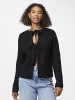 Pieces Strickjacke in Black