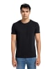 Carlo Colucci T-Shirt Cavallaro in Schwarz