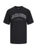 Jack & Jones T-Shirt 'CALEB' in schwarz