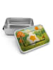 Mr. & Mrs. Panda Bentobox Spiegelei Ei Design ohne Spruch in Weiß