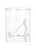 Mr. & Mrs. Panda Tumbler Sternzeichen Schütze ohne Spruch in Transparent