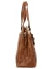SPIKES & SPARROW Shopper LAPTOP SHOULDERBAG echt Leder in cognac