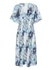 Kaffe Kleid KAjasmin Regular fit in Blue Organic Print