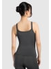 SMILODOX Tank Top Missie in Anthrazit