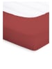 Bassetti Spannbettlaken Topper in rosso siena