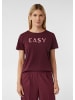 comma T-Shirt  in  49D2_bordeaux
