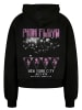 F4NT4STIC Organic Oversized Hoodie Pink Floyd Tour NYC in schwarz