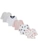 TupTam Baby Mädchen Langarmshirt 5er Set in altrosa