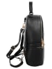 Samantha Look Rucksack echt Leder in schwarz