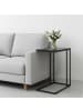 relaxdays Beistelltisch in Schwarz - (B)50 x (H)64 x (T)35 cm