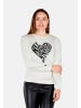 KEY LARGO Sweatshirt 'NEED' in weiß