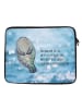 Mr. & Mrs. Panda Notebook Tasche Seekuh Happy mit Spruch in OZeichenanblue