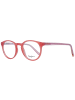 Pepe Jeans Damen Optische Fassungen Rund Rot