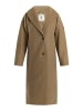 DreiMaster Vintage Damen Übergangsmantel In Wolloptik in Grau Beige