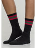 Urban Classics Socken in black/firered/green