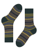 Falke Socken Tinted Stripe in Steel mel.