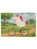 Mr. & Mrs. Panda Erinnerungskiste Einhorn Radfahrer Design ohne ... in Weiß
