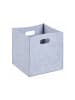 relaxdays 10 x Filzkorb in Grau - (B)30 x (H)30 x (T)30 cm