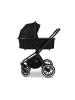 MOON Moon Resea+ Kinderwagen (Kollektion 2024) - Farbe: Black / Gestell: Matt Schwarz