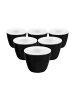 Seltmann Weiden 6er Set Snack and Egg Life Fashion ø 6,8 cm in Glamorous Black