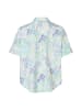 Mart Visser Caroline Tensen Leeds Oversize-Bluse mit Print, Weiß/Marineblau