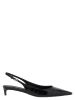 Dolce & Gabbana Schwarz Kalbsleder Mittel Absatz Pumps