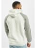 Just Rhyse Kapuzenpullover in white/grey