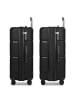 D&N Travel Line 4300-Plus 4 Rollen Trolley L 76 cm mit Dehnfalte in black