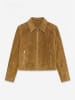 Vero Moda Jacke aus Wildleder in Chipmunk