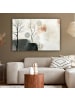 OnlyWow Leinwand Bilder Sandfarben