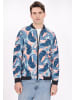 MO Men Jacket in orange multicolor