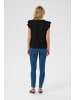 Kaffe Ärmellose Bluse KAtyra Regular fit in Black Deep CC.